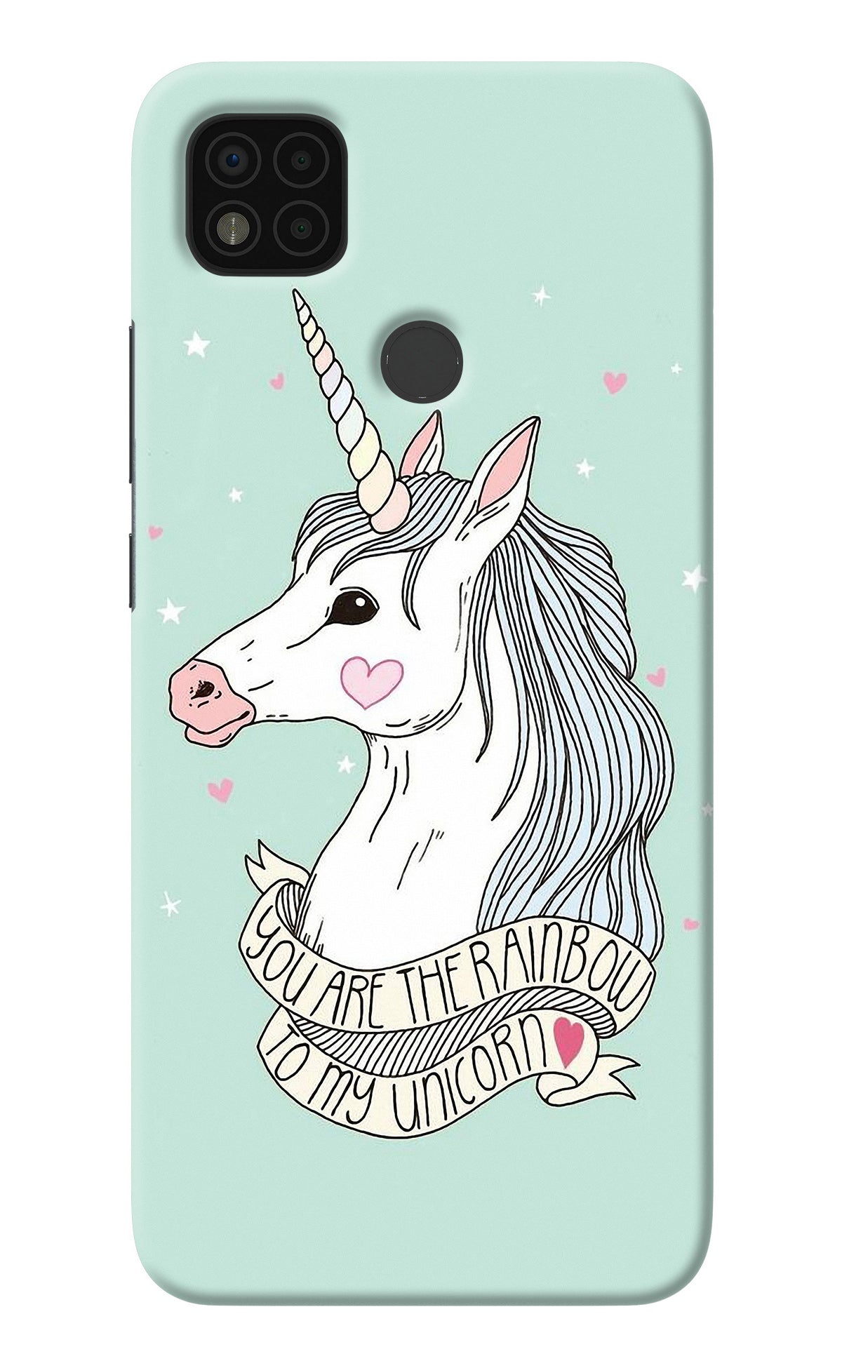 Unicorn Wallpaper Poco C31 Back Cover