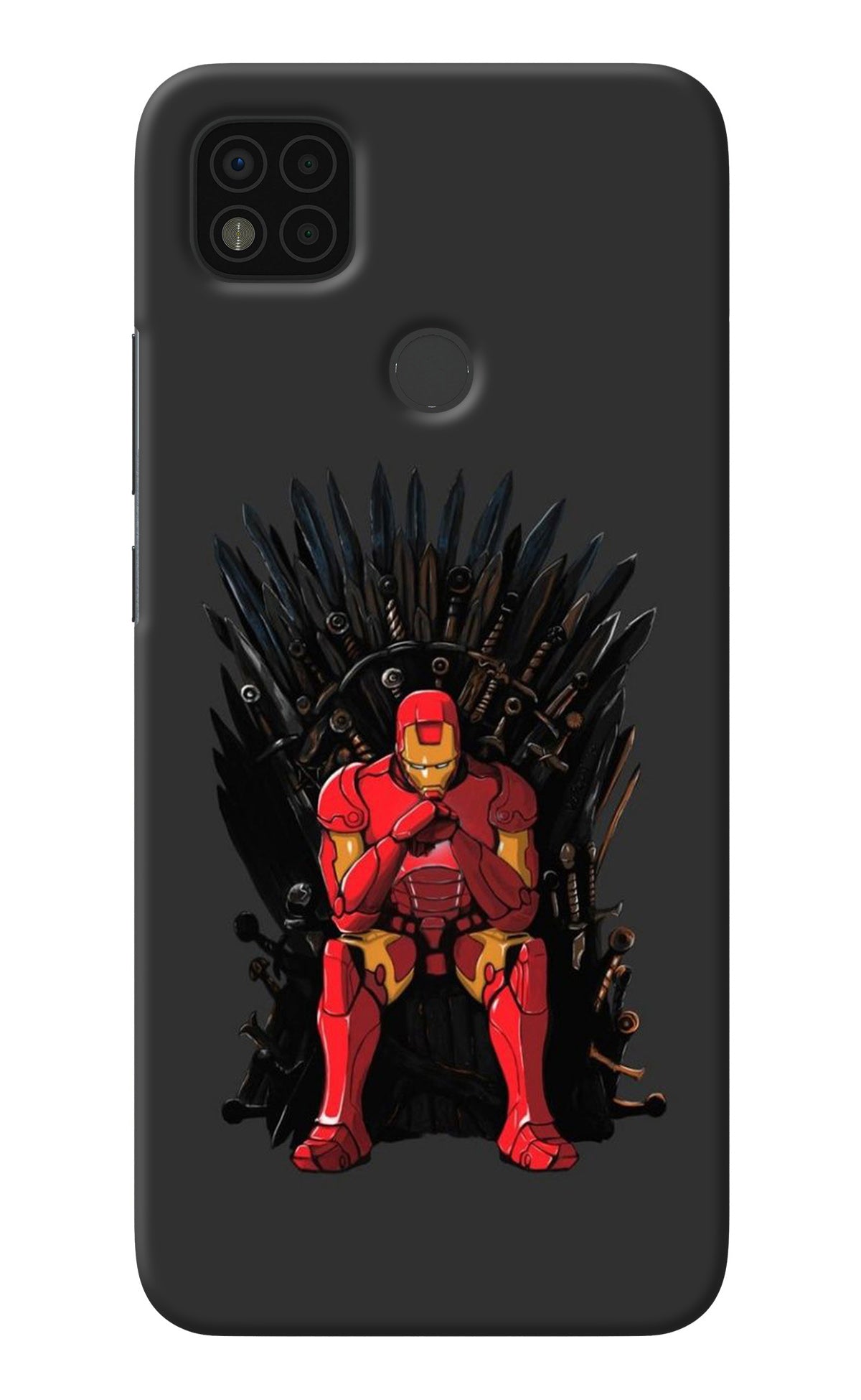 Ironman Throne Poco C31 Back Cover