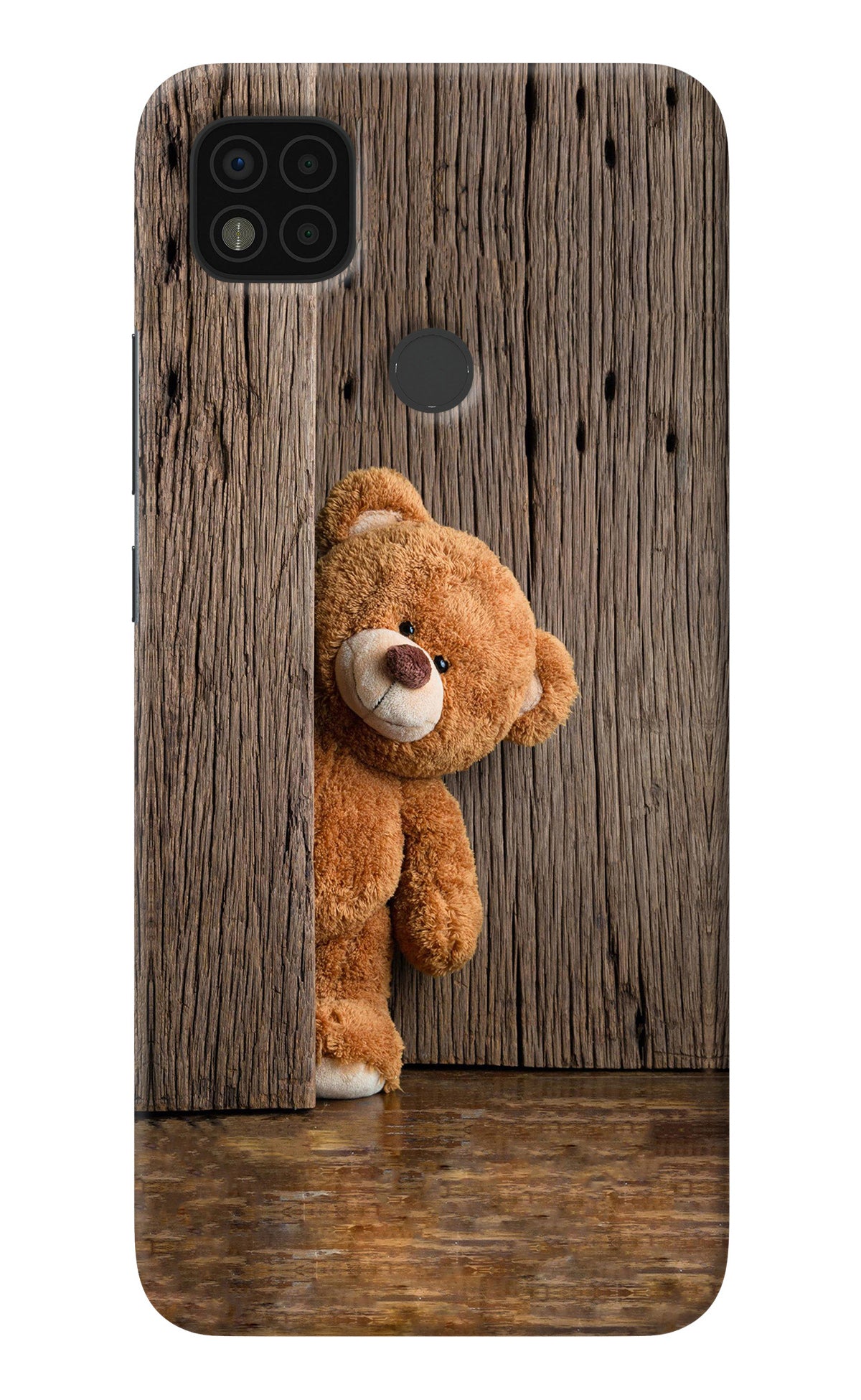 Teddy Wooden Poco C31 Back Cover