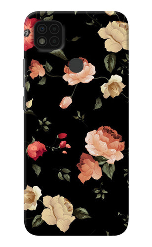 Flowers Poco C31 Back Cover