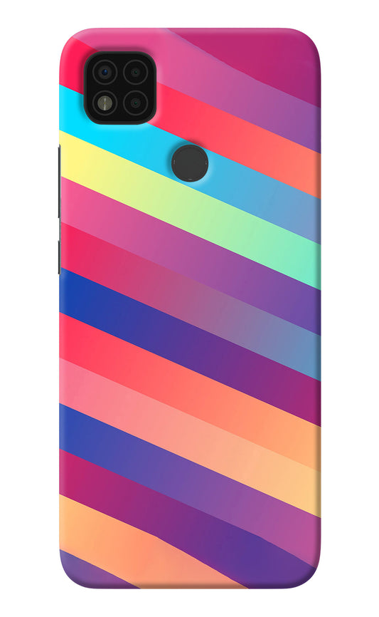 Stripes color Poco C31 Back Cover