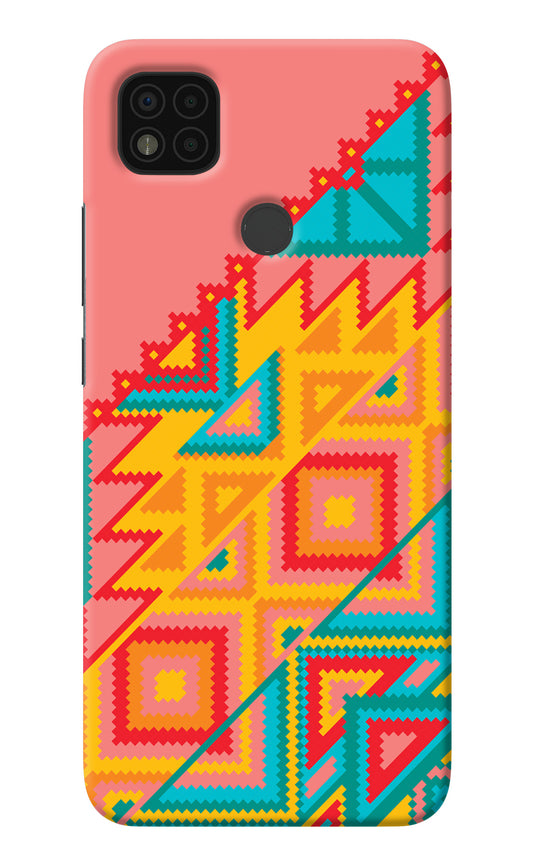 Aztec Tribal Poco C31 Back Cover