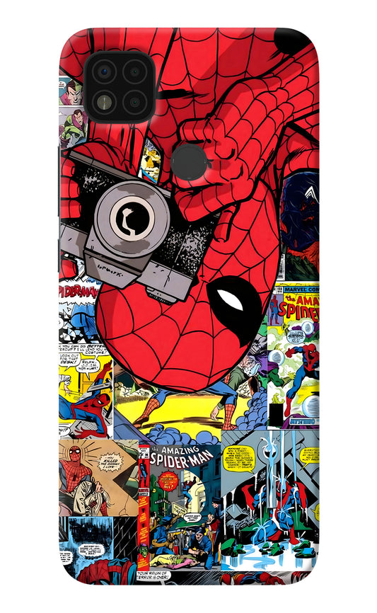 Spider Man Poco C31 Back Cover