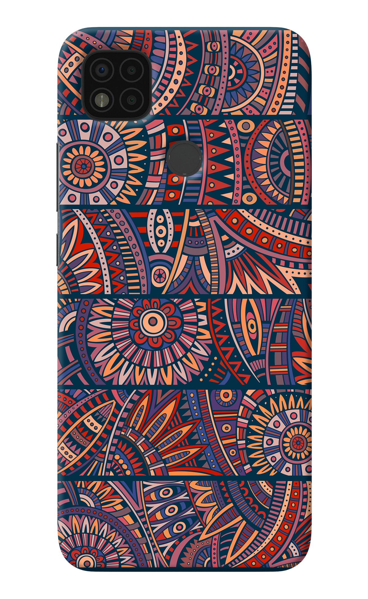 African Culture Design Poco C31 Back Cover