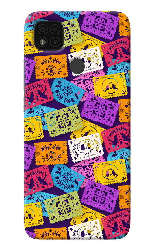 Mexican Pattern Poco C31 Back Cover