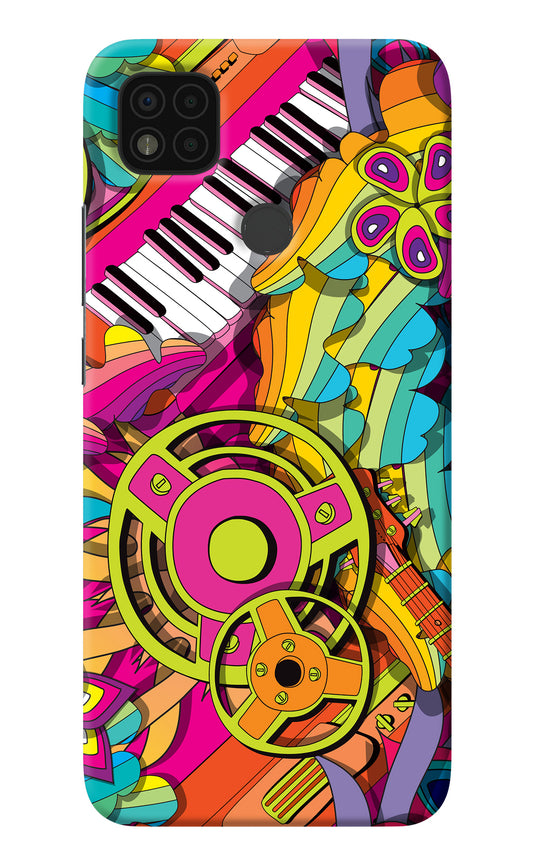 Music Doodle Poco C31 Back Cover