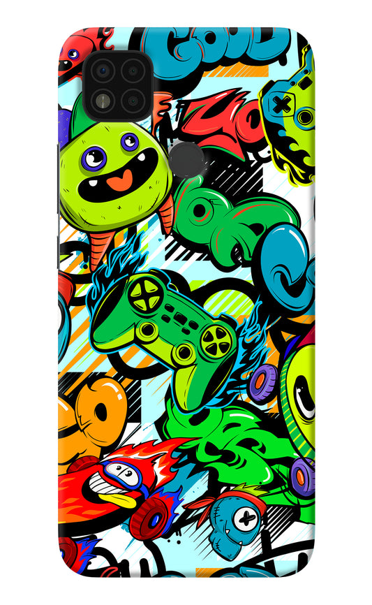 Game Doodle Poco C31 Back Cover