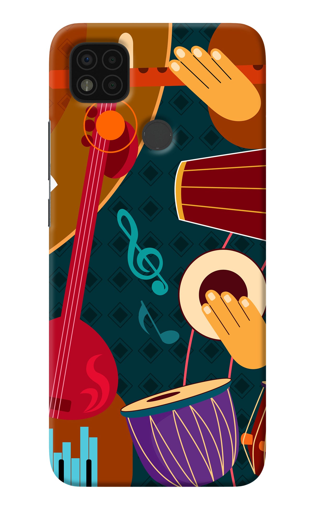 Music Instrument Poco C31 Back Cover