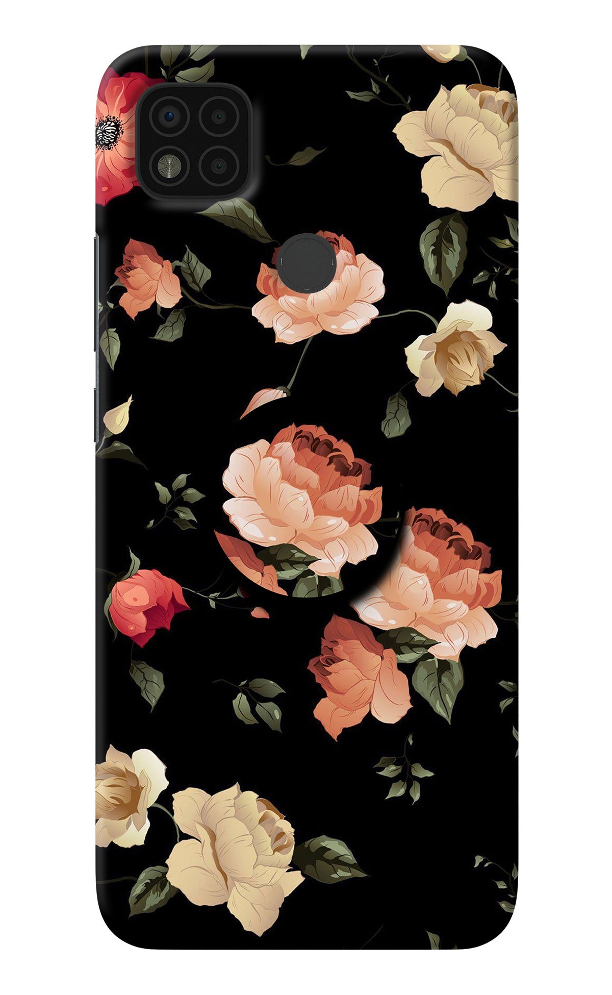 Flowers Poco C31 Pop Case