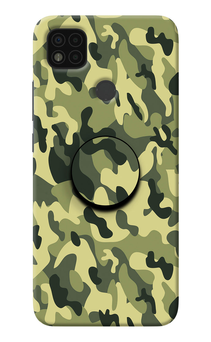 Camouflage Poco C31 Pop Case
