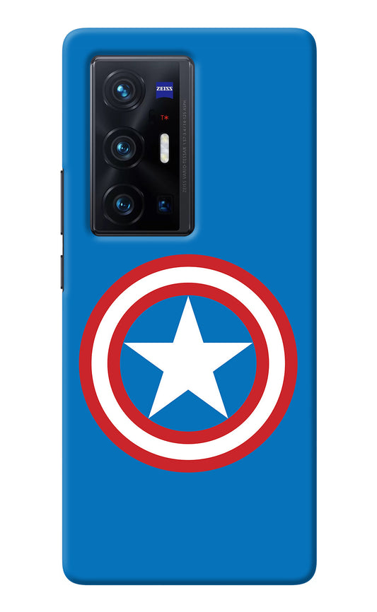 Captain America Logo Vivo X70 Pro+ Back Cover