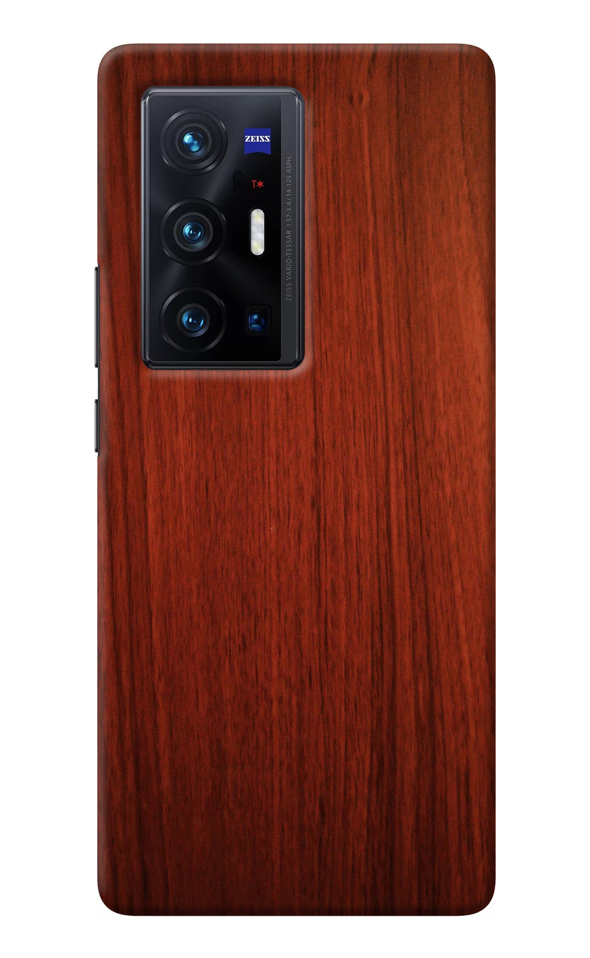 Wooden Plain Pattern Vivo X70 Pro+ Back Cover