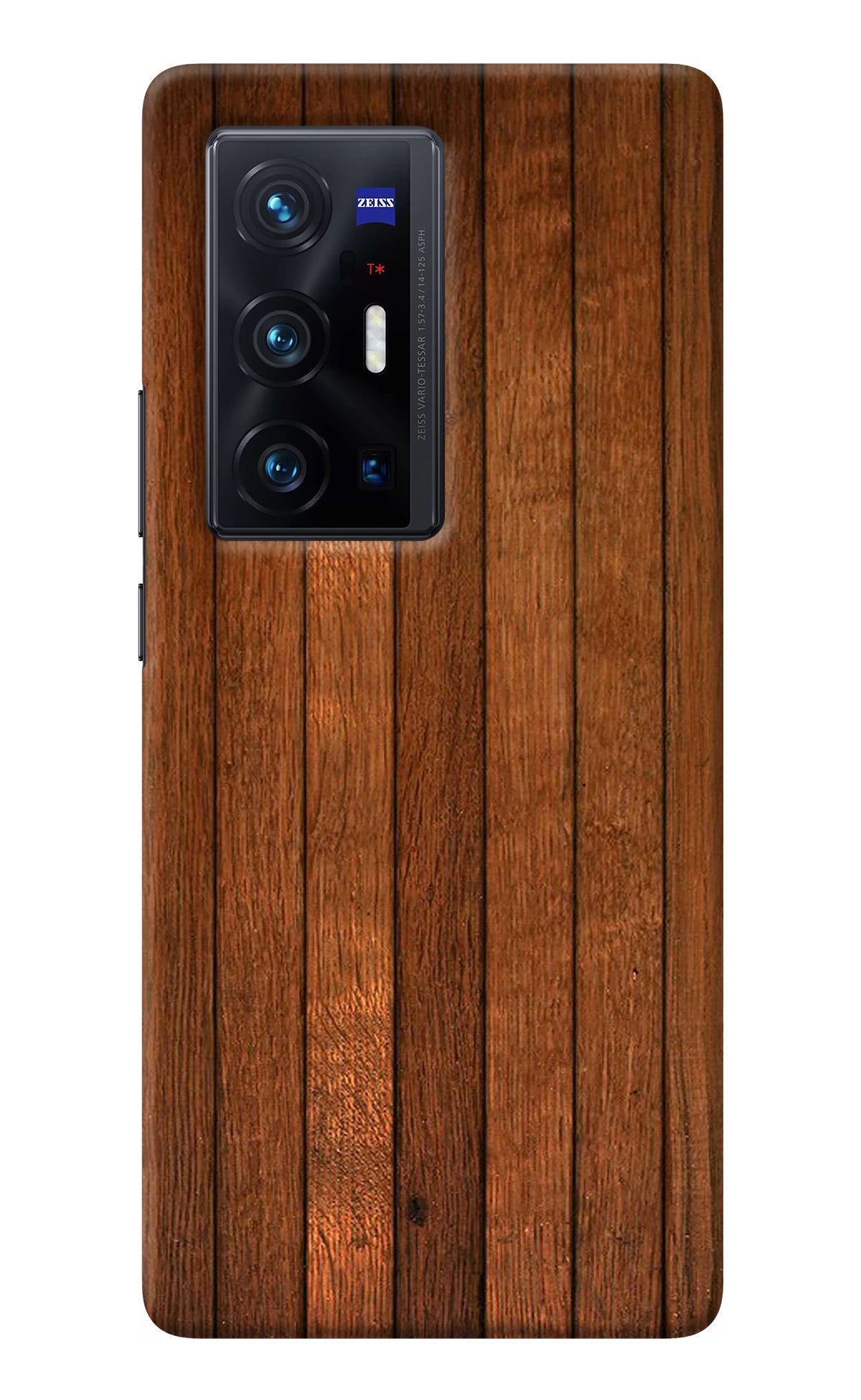 Wooden Artwork Bands Vivo X70 Pro+ Back Cover