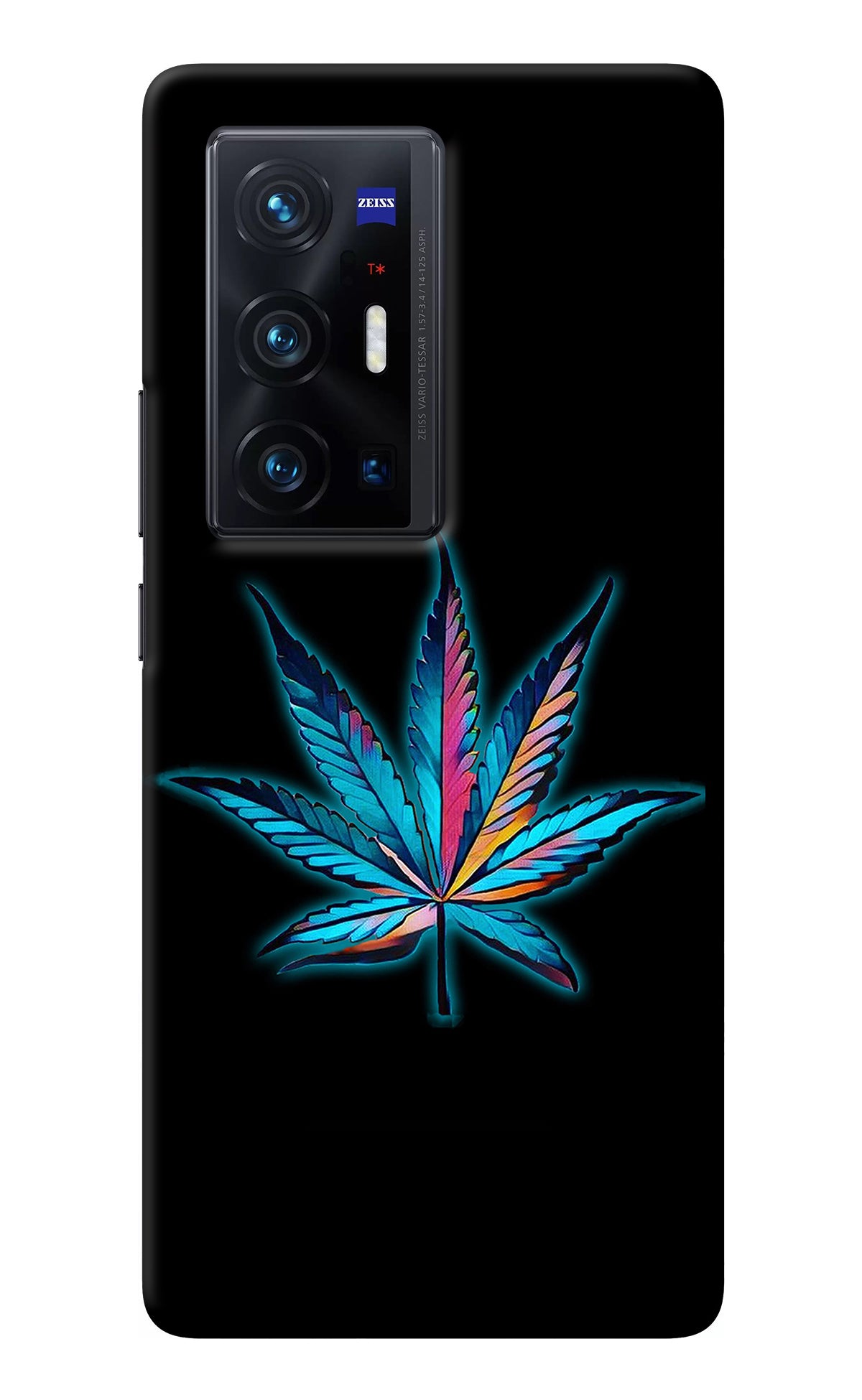 Weed Vivo X70 Pro+ Back Cover