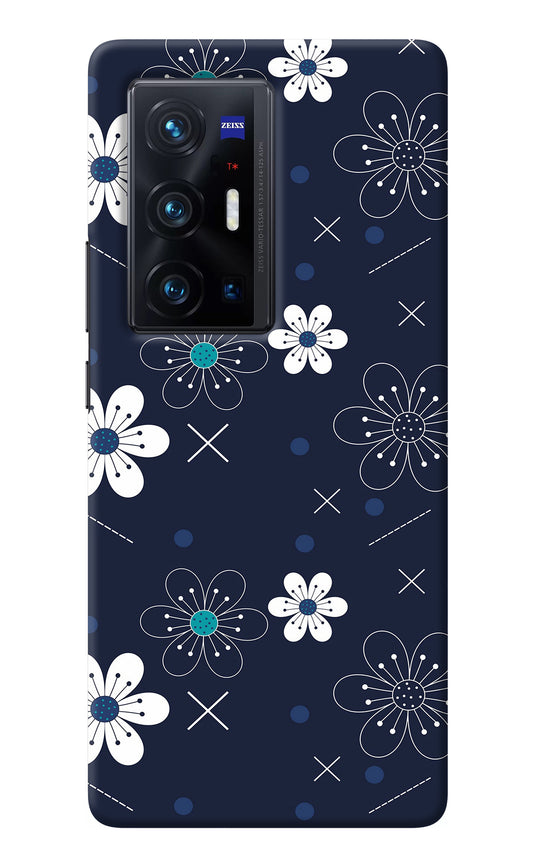 Flowers Vivo X70 Pro+ Back Cover