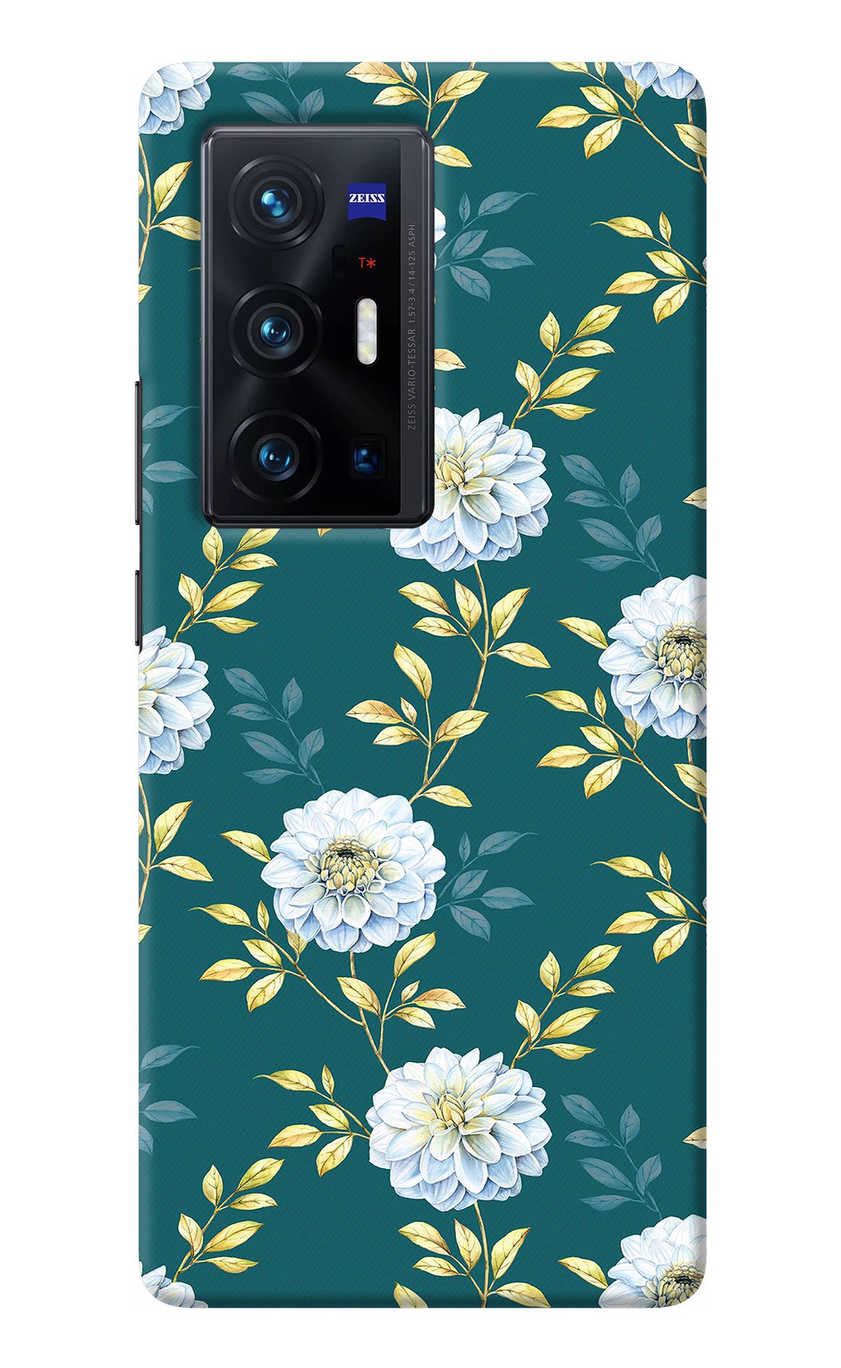 Flowers Vivo X70 Pro+ Back Cover