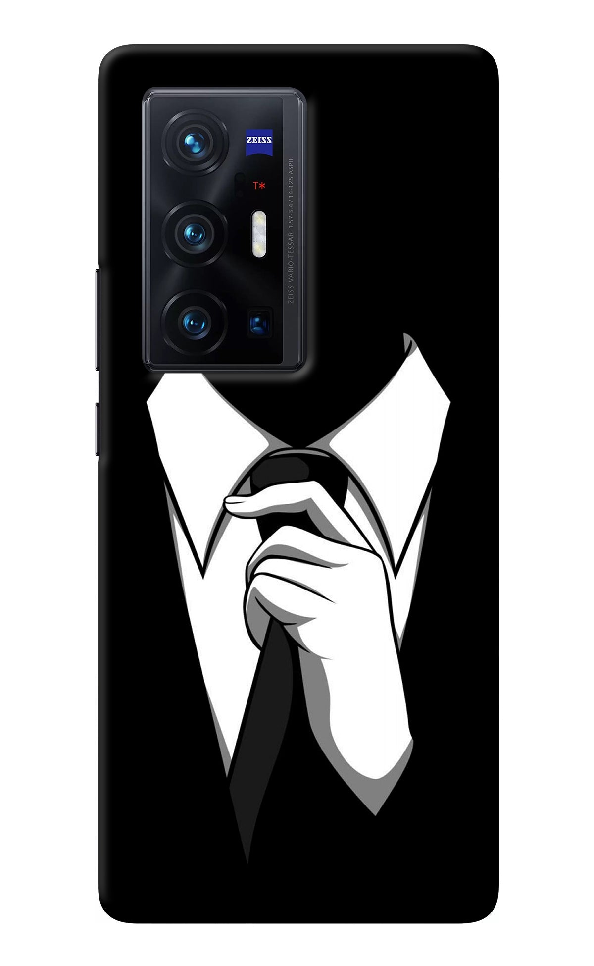 Black Tie Vivo X70 Pro+ Back Cover