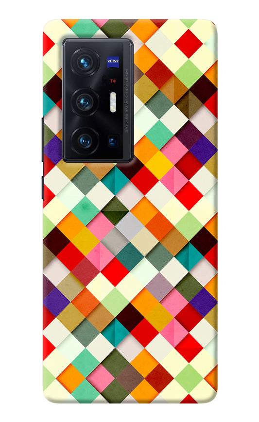 Geometric Abstract Colorful Vivo X70 Pro+ Back Cover