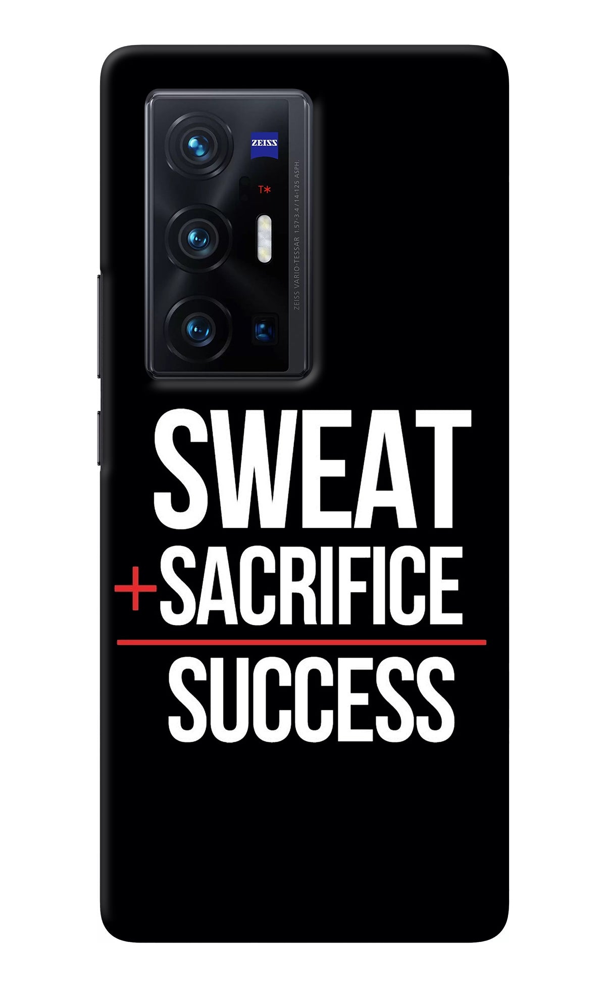 Sweat Sacrifice Success Vivo X70 Pro+ Back Cover