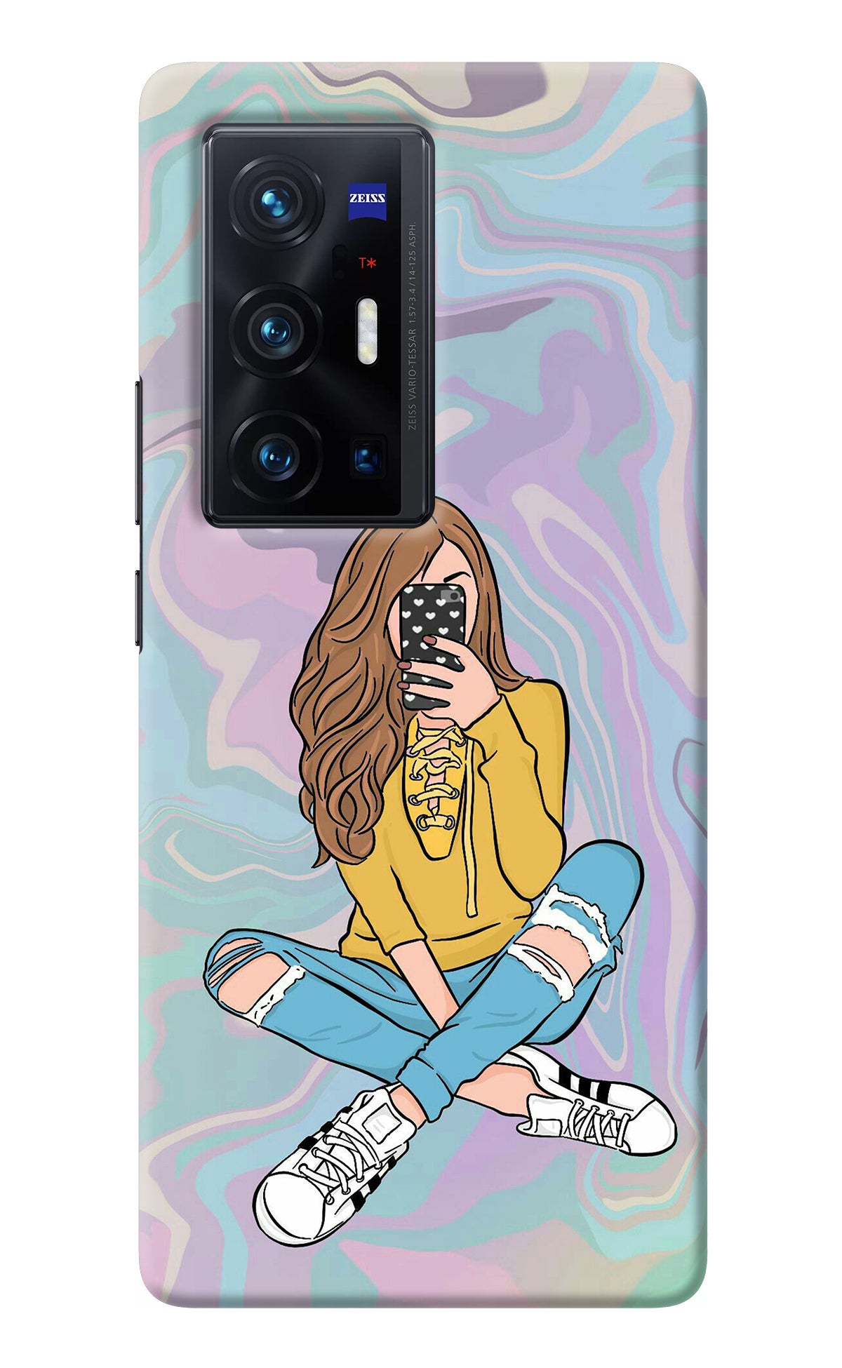 Selfie Girl Vivo X70 Pro+ Back Cover