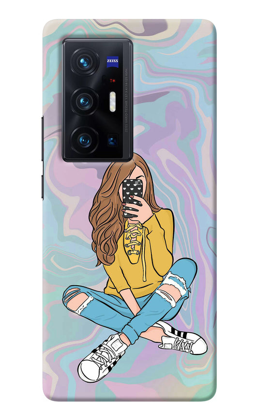 Selfie Girl Vivo X70 Pro+ Back Cover