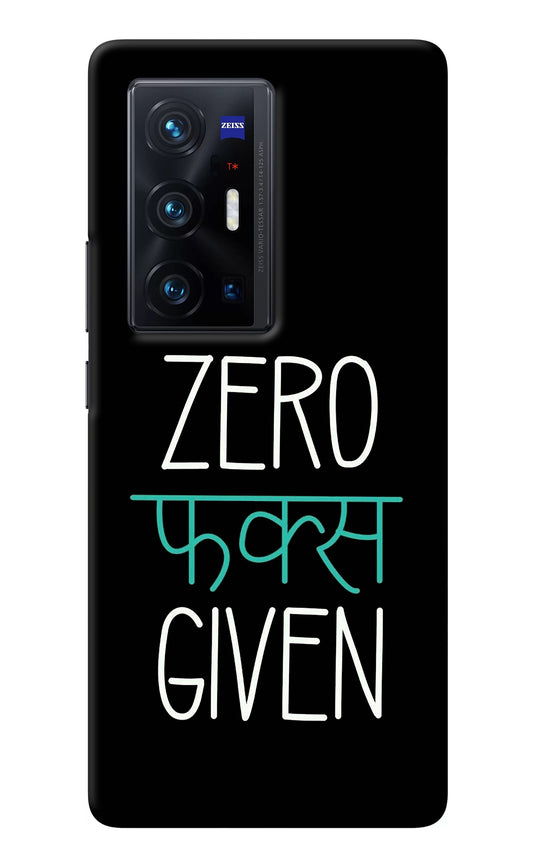 Zero Fucks Given Vivo X70 Pro+ Back Cover