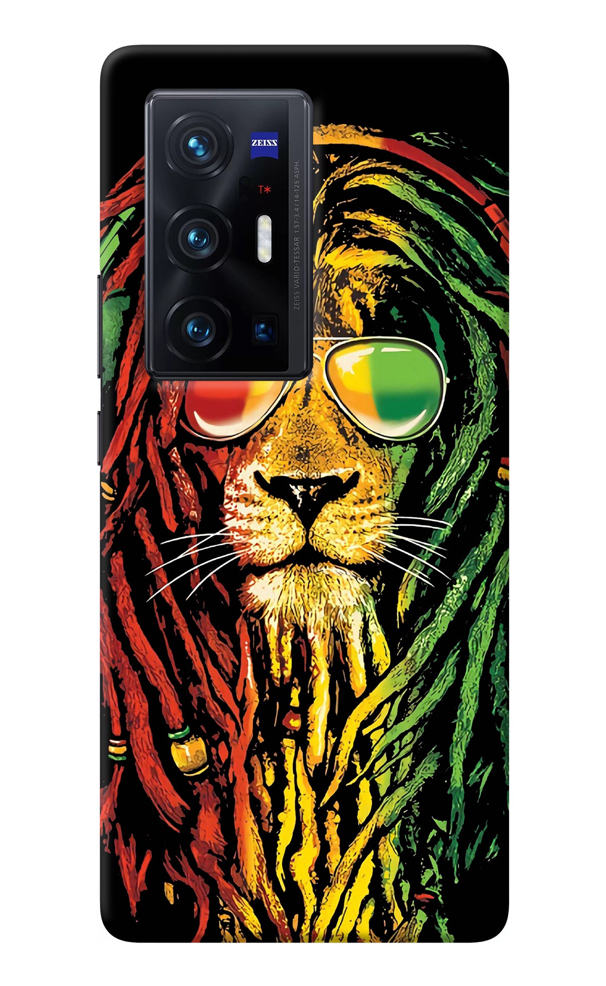 Rasta Lion Vivo X70 Pro+ Back Cover