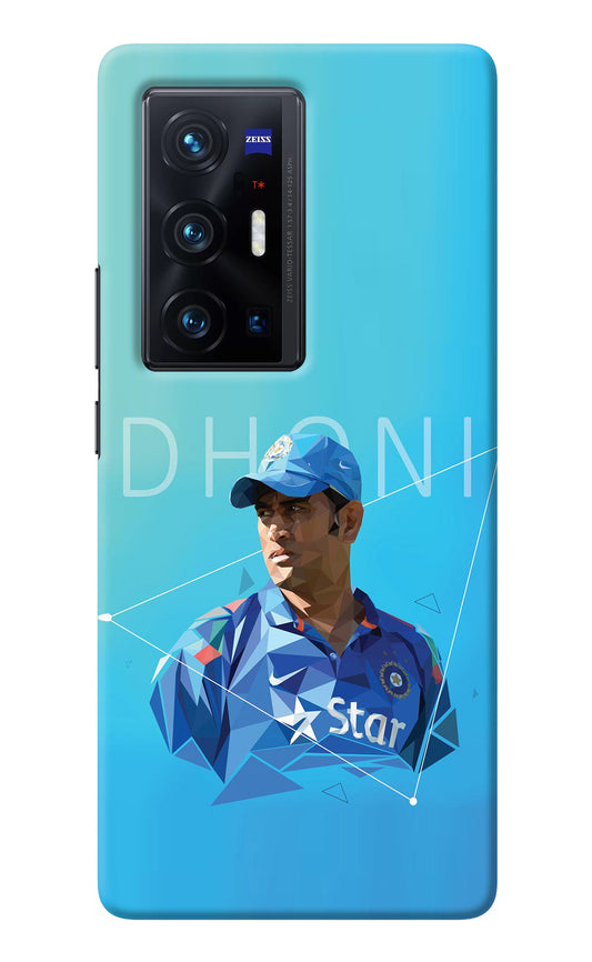 Dhoni Artwork Vivo X70 Pro+ Back Cover