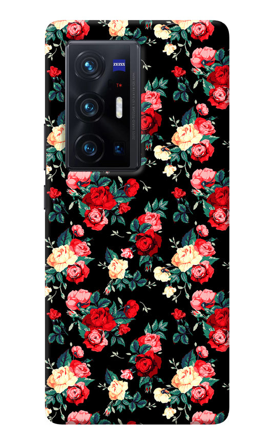 Rose Pattern Vivo X70 Pro+ Back Cover