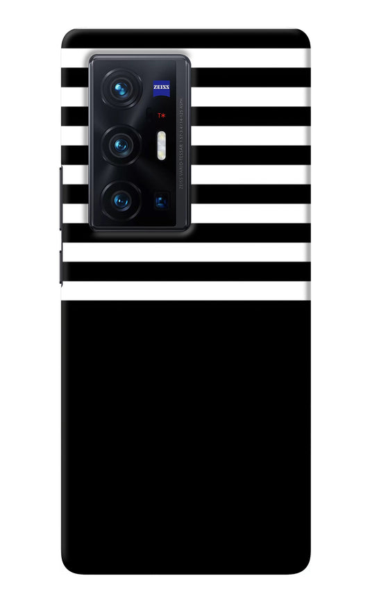 Black and White Print Vivo X70 Pro+ Back Cover