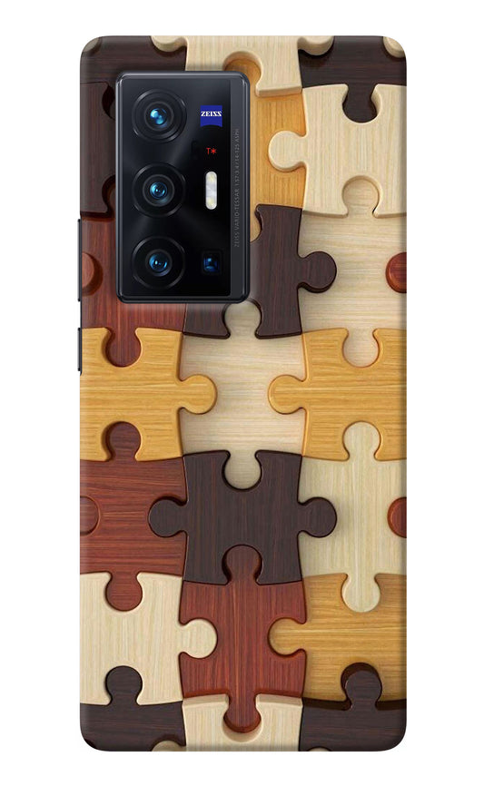 Wooden Puzzle Vivo X70 Pro+ Back Cover