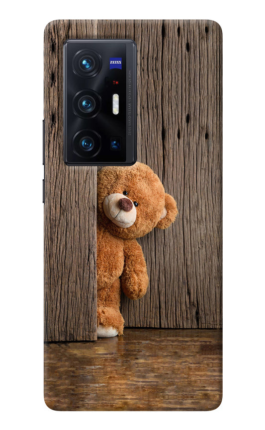 Teddy Wooden Vivo X70 Pro+ Back Cover