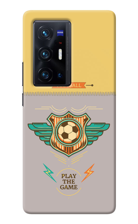 Football Vivo X70 Pro+ Back Cover