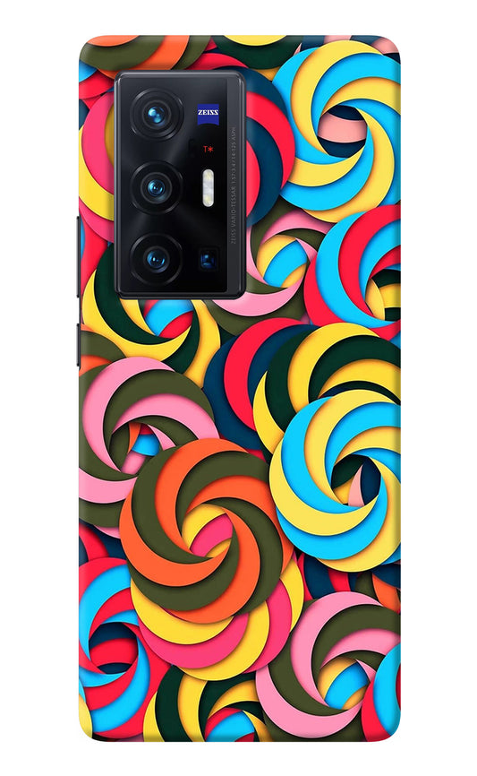 Spiral Pattern Vivo X70 Pro+ Back Cover