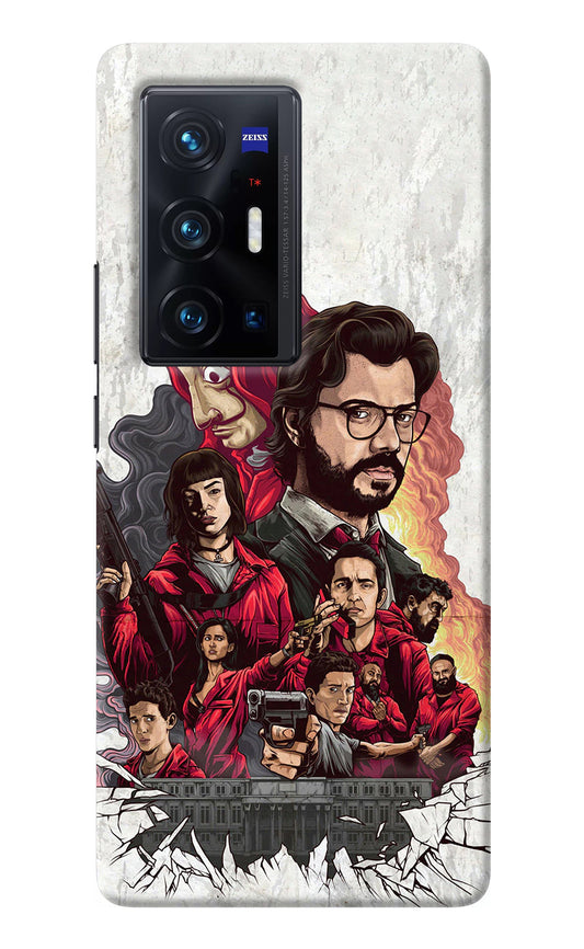 Money Heist Artwork Vivo X70 Pro+ Back Cover