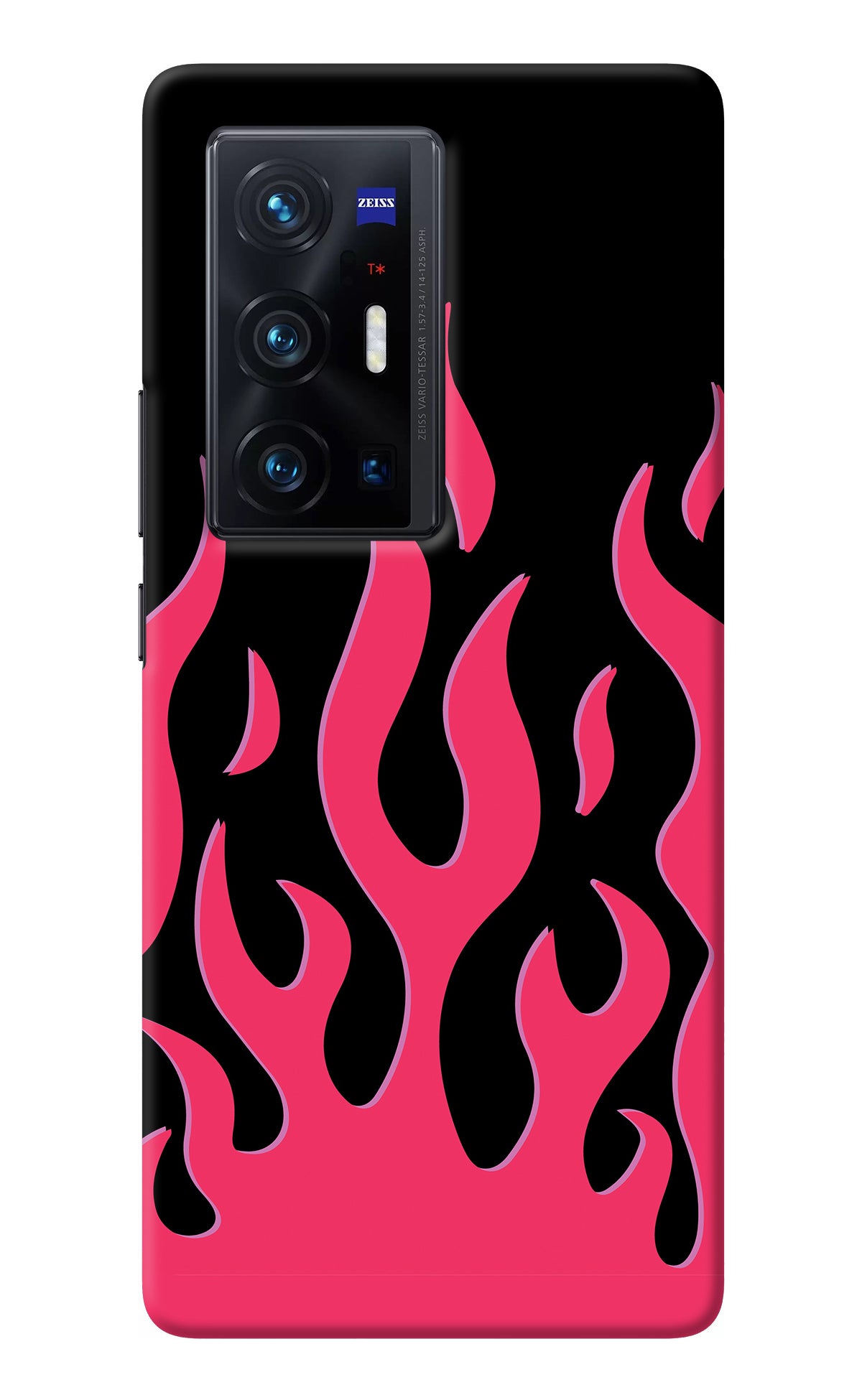 Fire Flames Vivo X70 Pro+ Back Cover