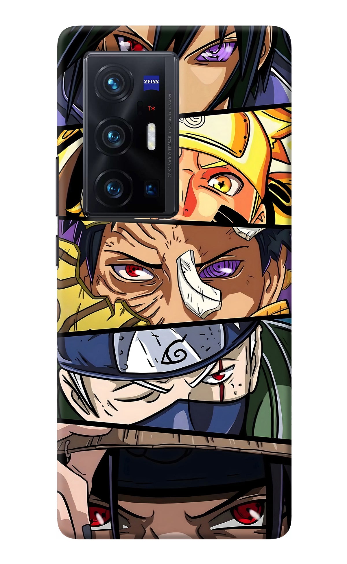 Naruto Character Vivo X70 Pro+ Back Cover