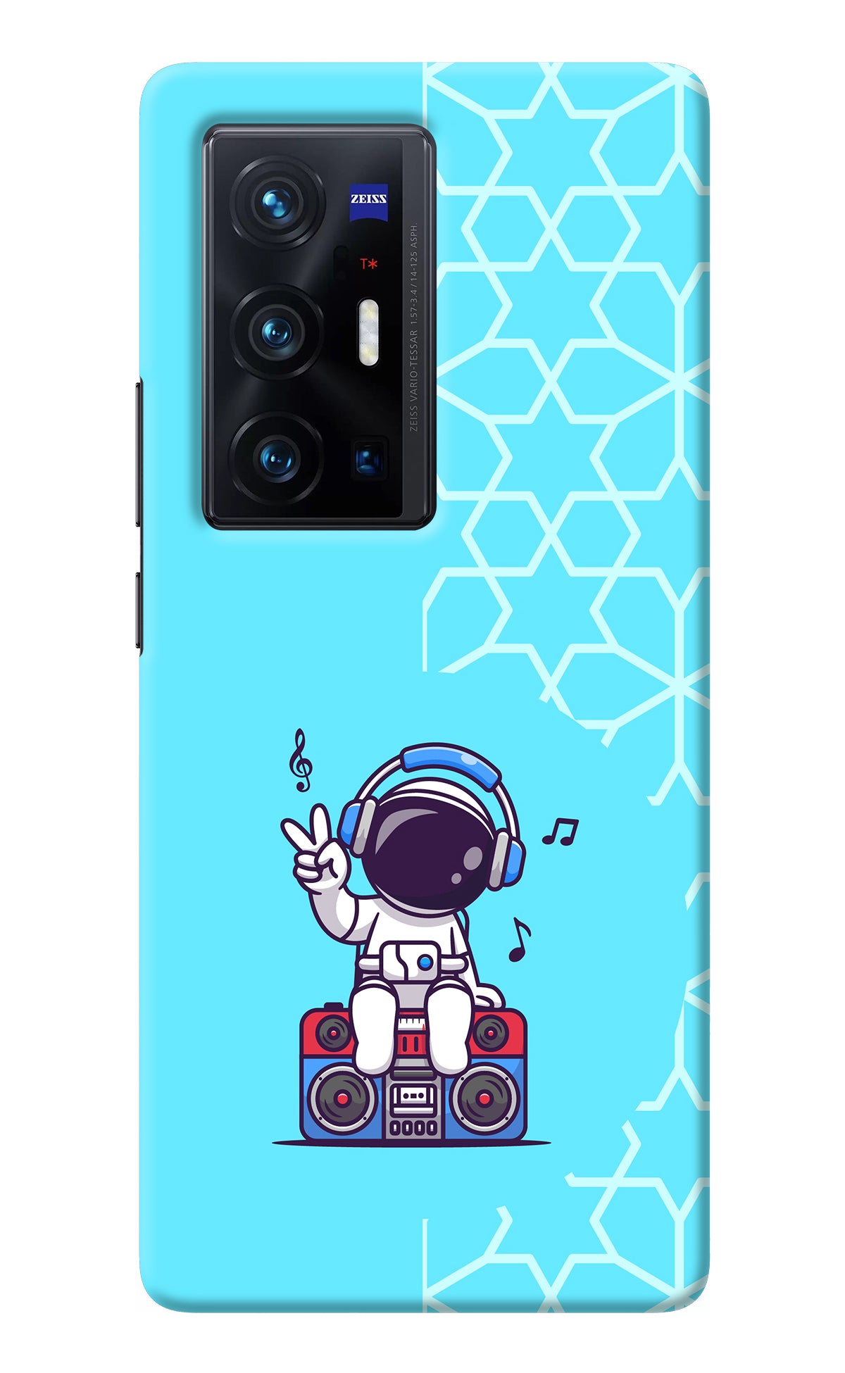 Cute Astronaut Chilling Vivo X70 Pro+ Back Cover