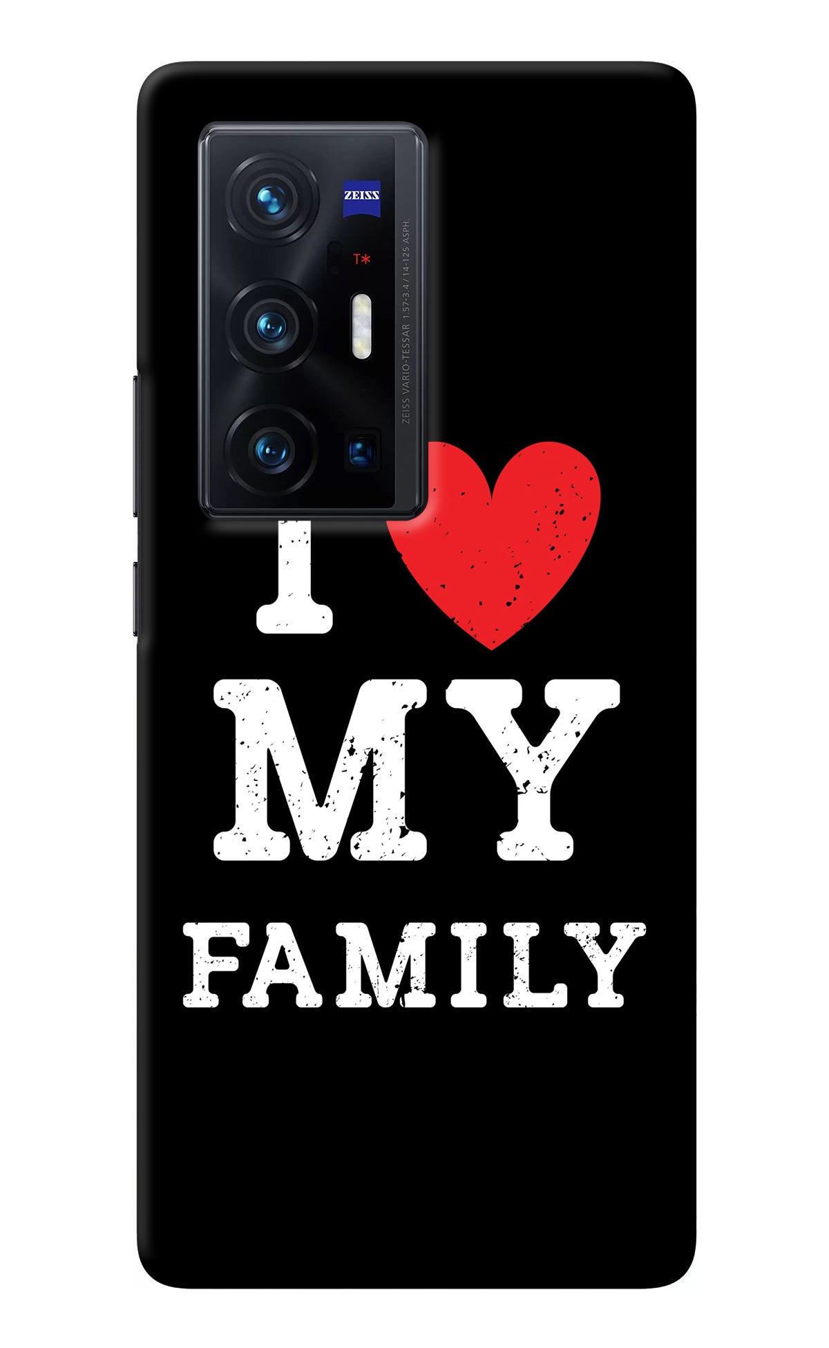 I Love My Family Vivo X70 Pro+ Back Cover