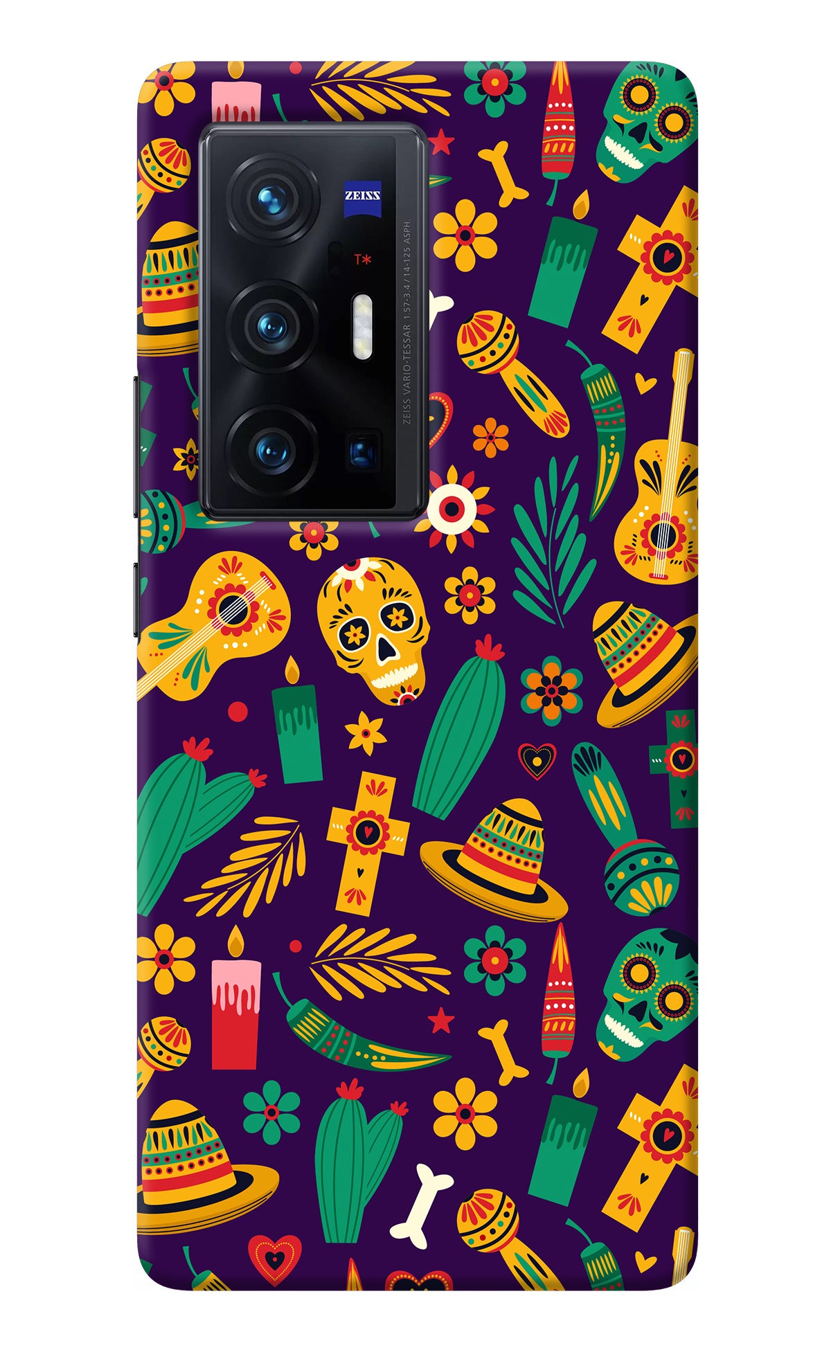 Mexican Artwork Vivo X70 Pro+ Back Cover