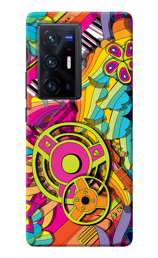 Music Doodle Vivo X70 Pro+ Back Cover