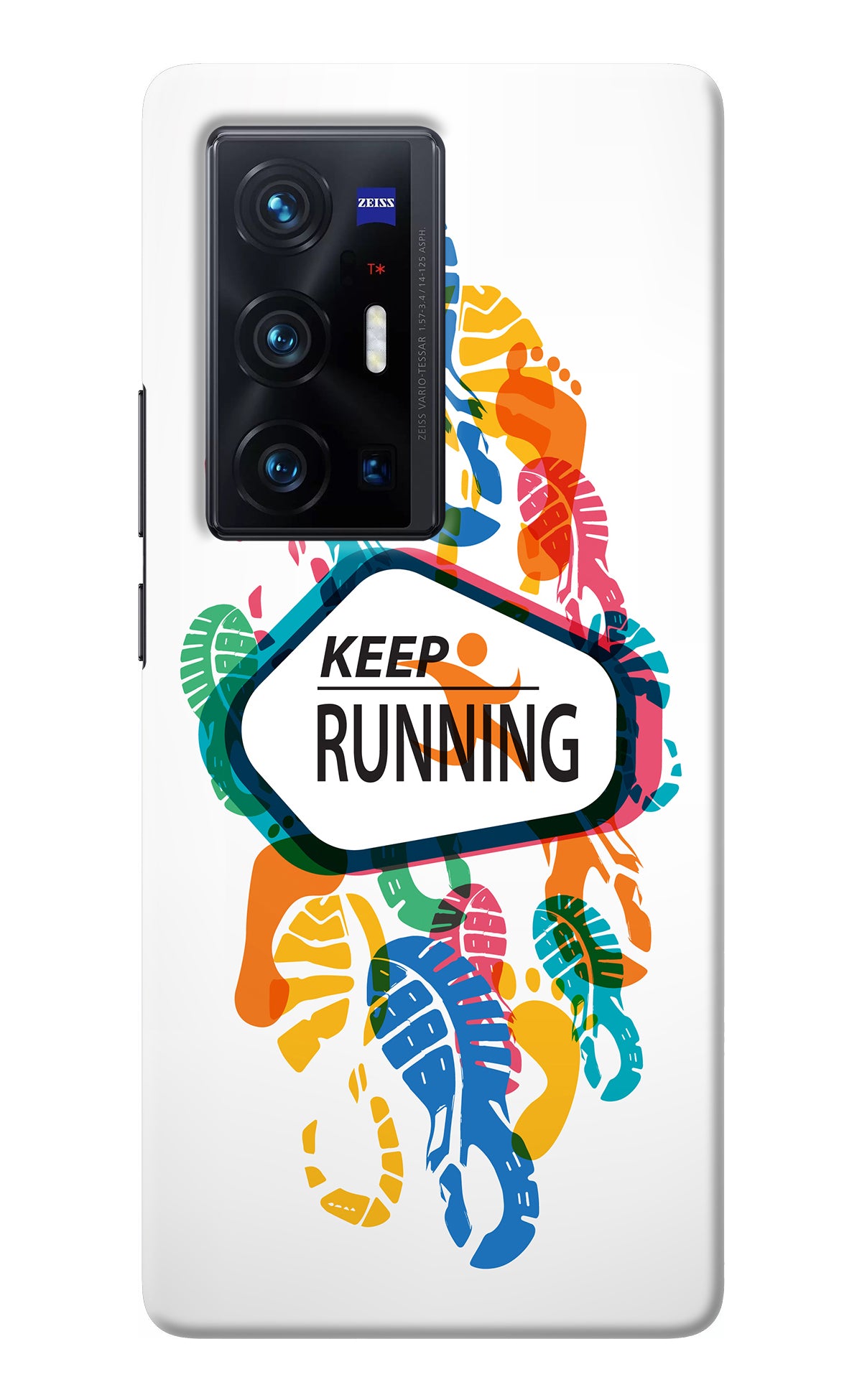 Keep Running Vivo X70 Pro+ Back Cover