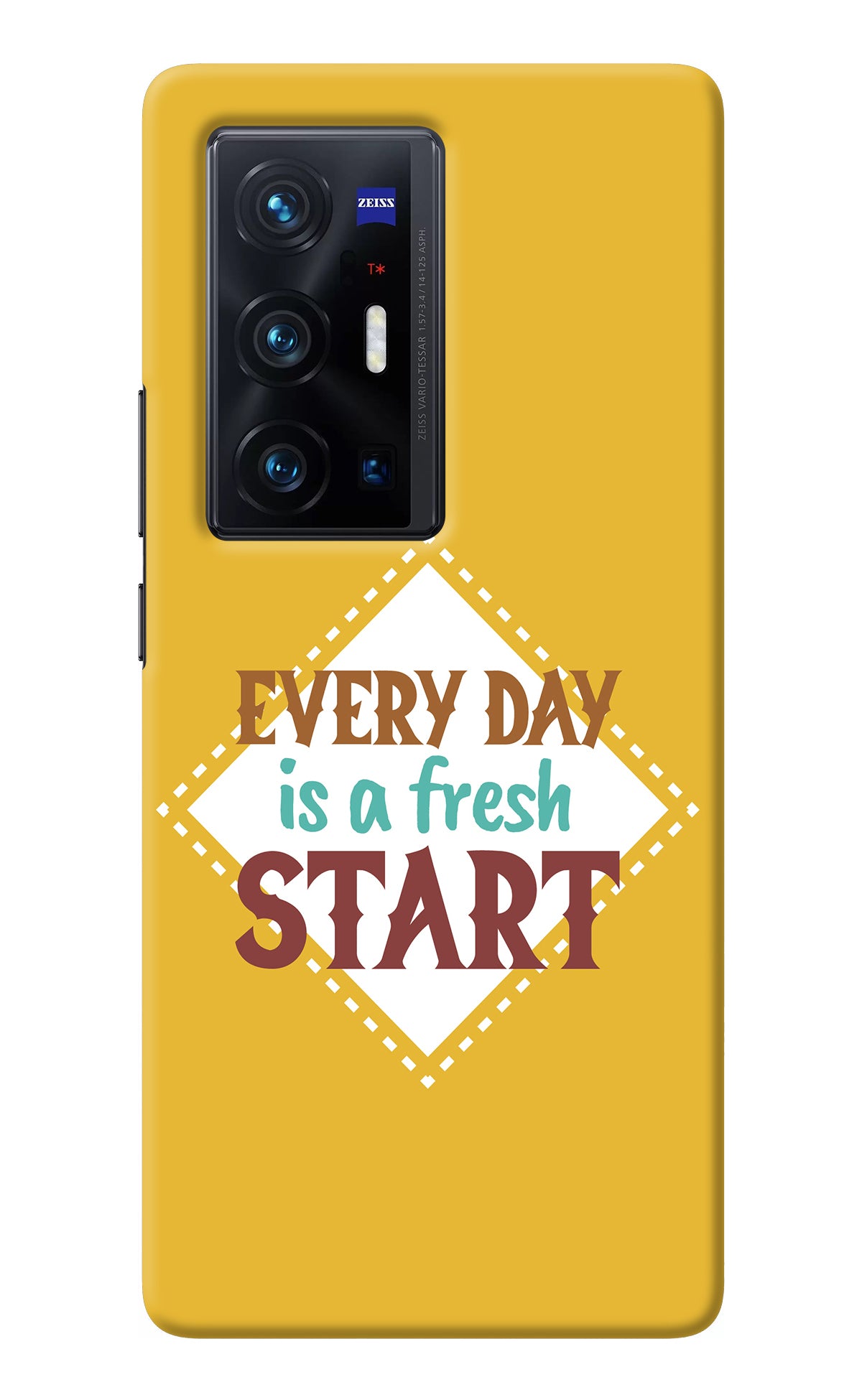 Every day is a Fresh Start Vivo X70 Pro+ Back Cover