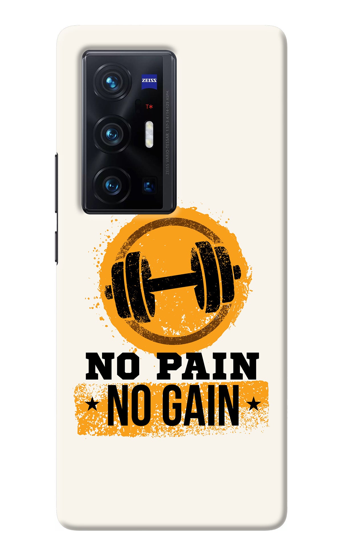 No Pain No Gain Vivo X70 Pro+ Back Cover