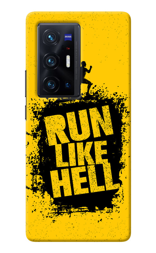 Run Like Hell Vivo X70 Pro+ Back Cover