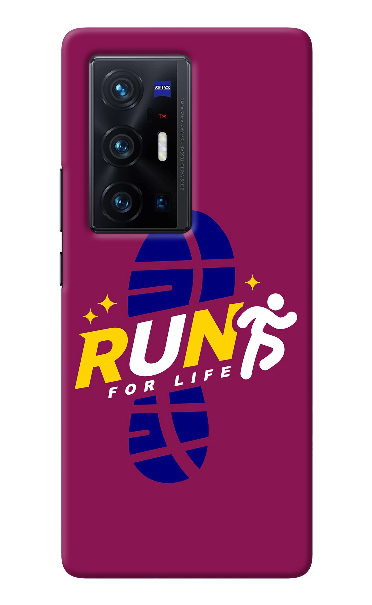 Run for Life Vivo X70 Pro+ Back Cover