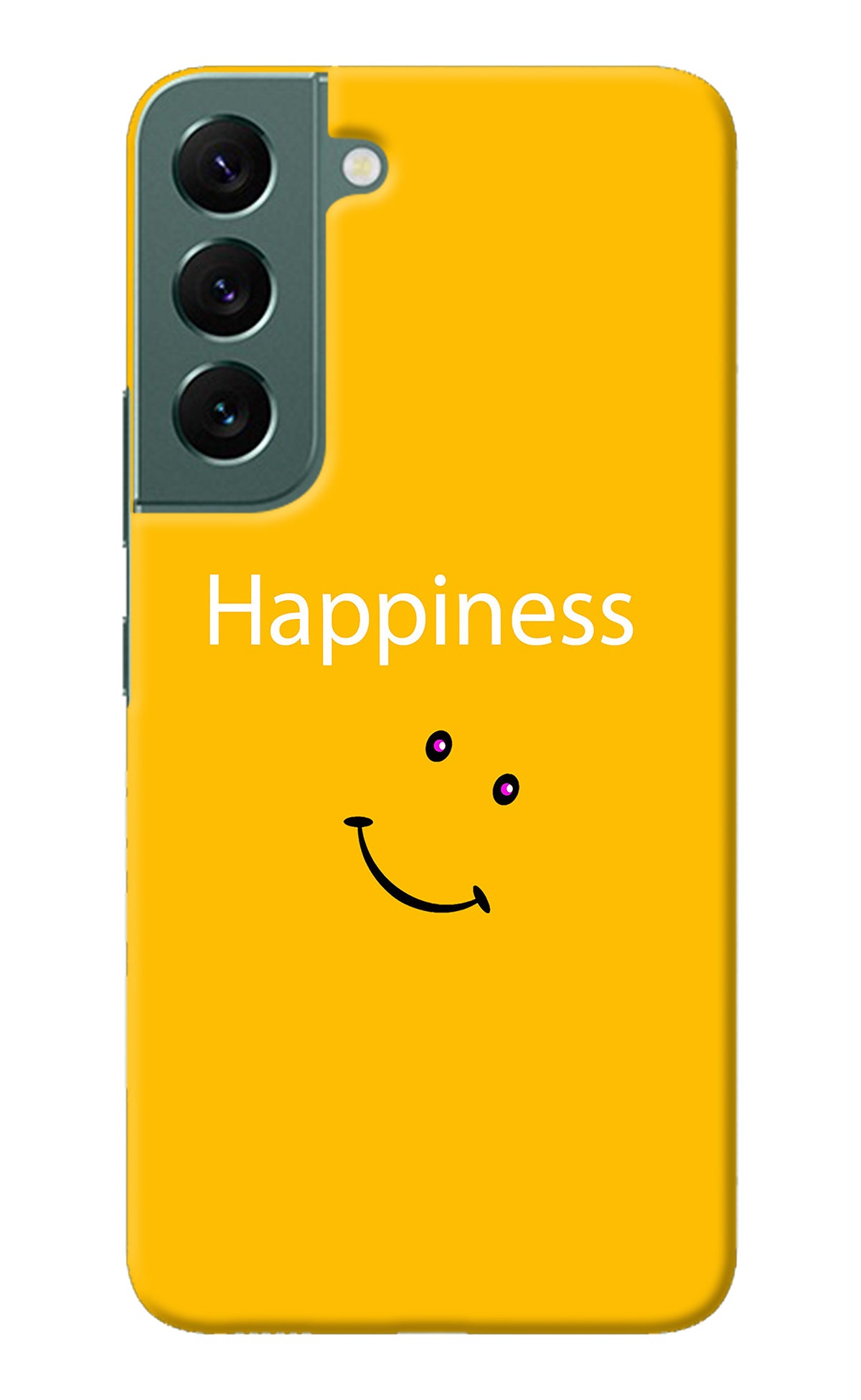Happiness With Smiley Samsung S22 Back Cover