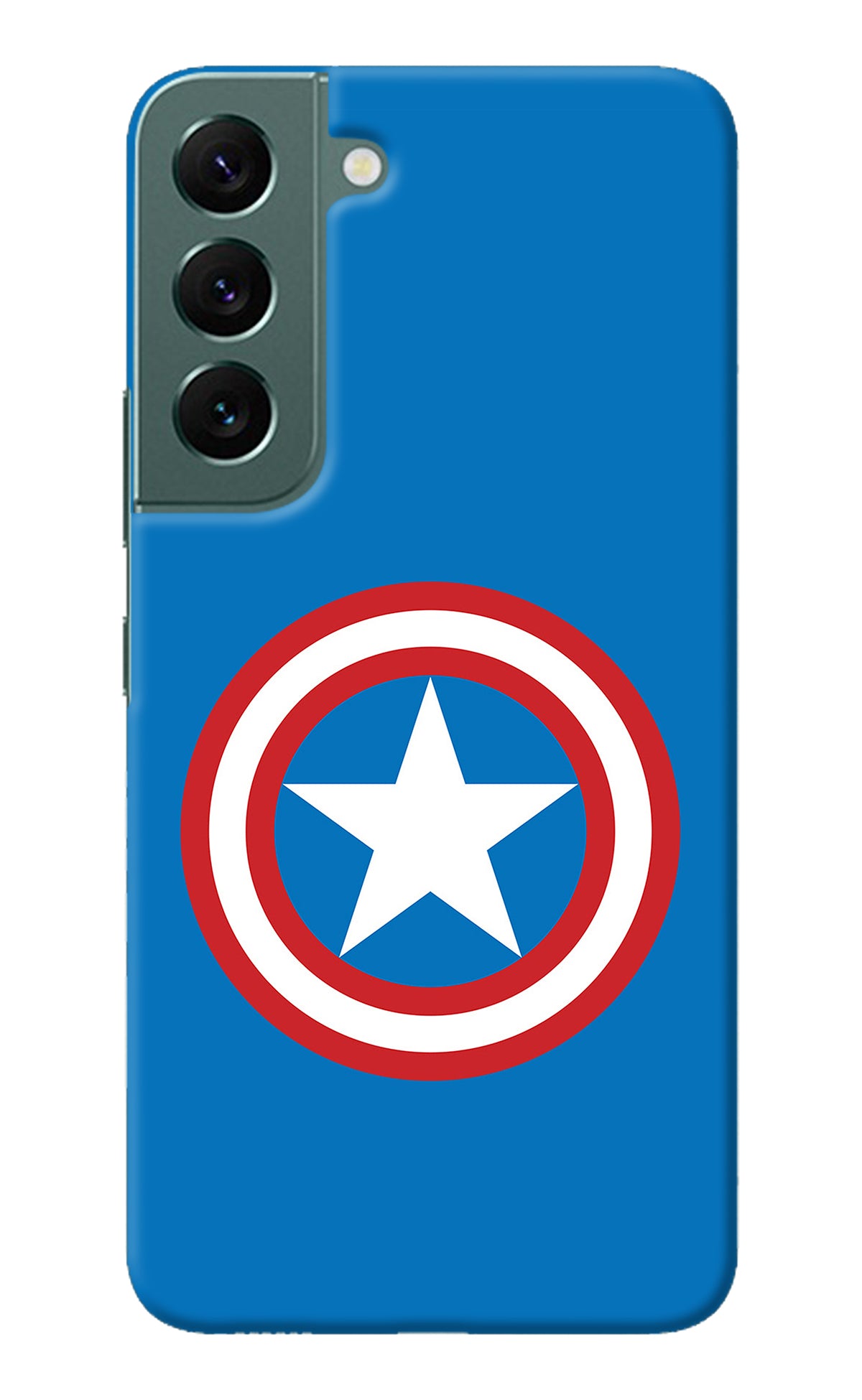 Captain America Logo Samsung S22 Back Cover
