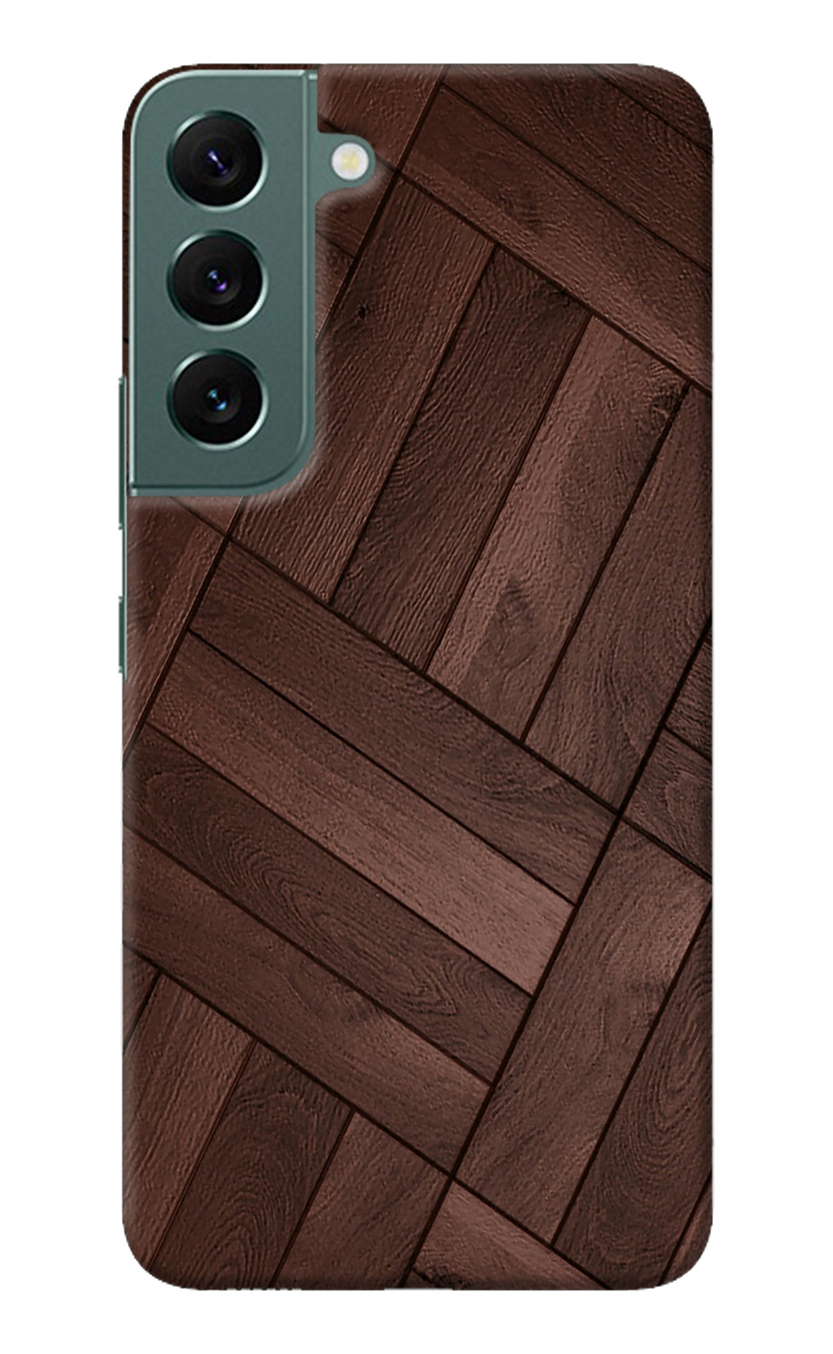 Wooden Texture Design Samsung S22 Back Cover