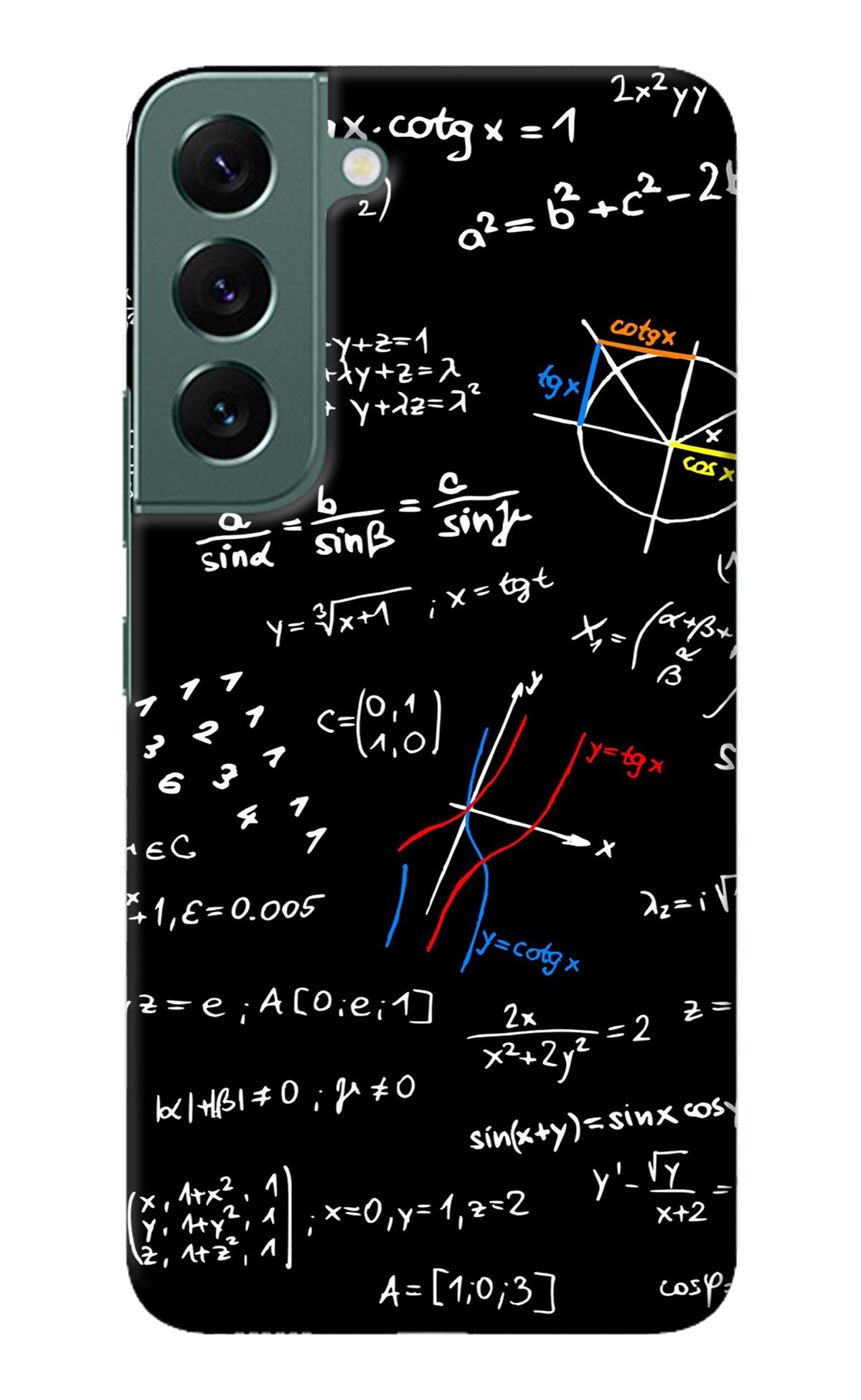 Mathematics Formula Samsung S22 Back Cover